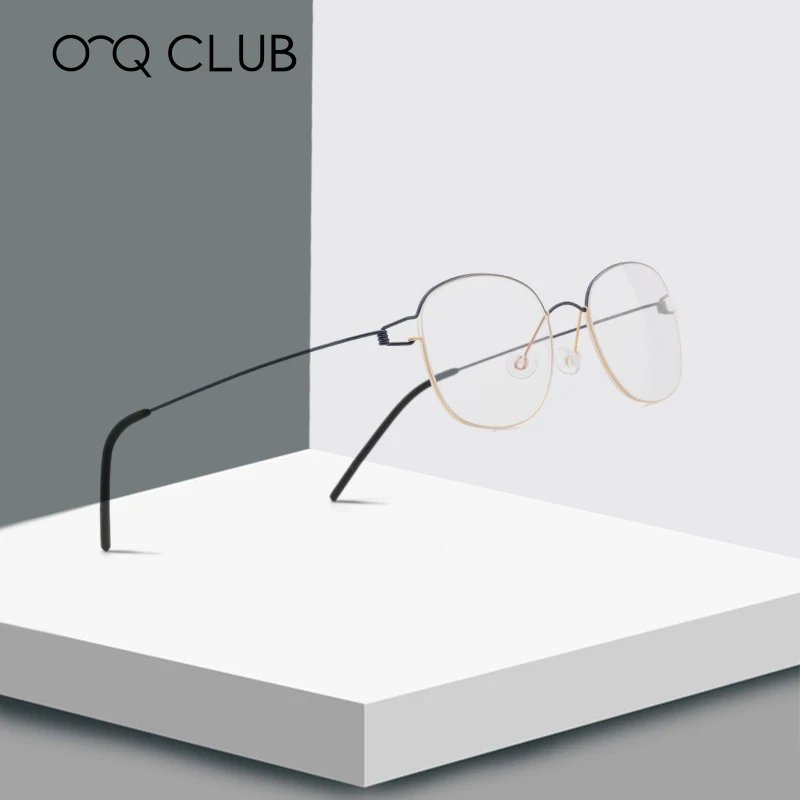 Titanium Alloy Optical Glasses Frame Men Prescription Eyeglasses Korean Denmark Women Brand Designer Myopia Screwless Eyewear
Titanium Alloy Optical Glasses Frame Men Prescription Eyeglasses Korean Denmark Women Brand Designer Myopia Screwless Eyewear