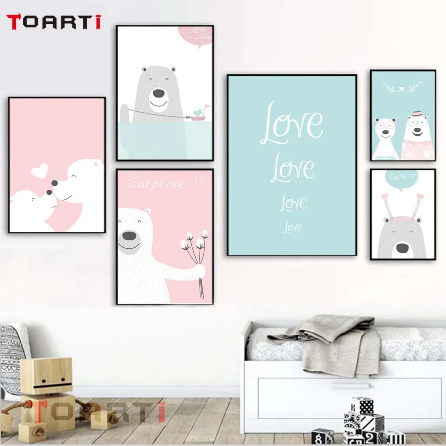 Lovely Cartoon Panda Animal Wall Art Canvas Painting Nordic Posters Prints Pictures Kids Room Modern Painting Decor Best Gift
Lovely Cartoon Panda Animal Wall Art Canvas Painting Nordic Posters Prints Pictures Kids Room Modern Painting Decor Best Gift