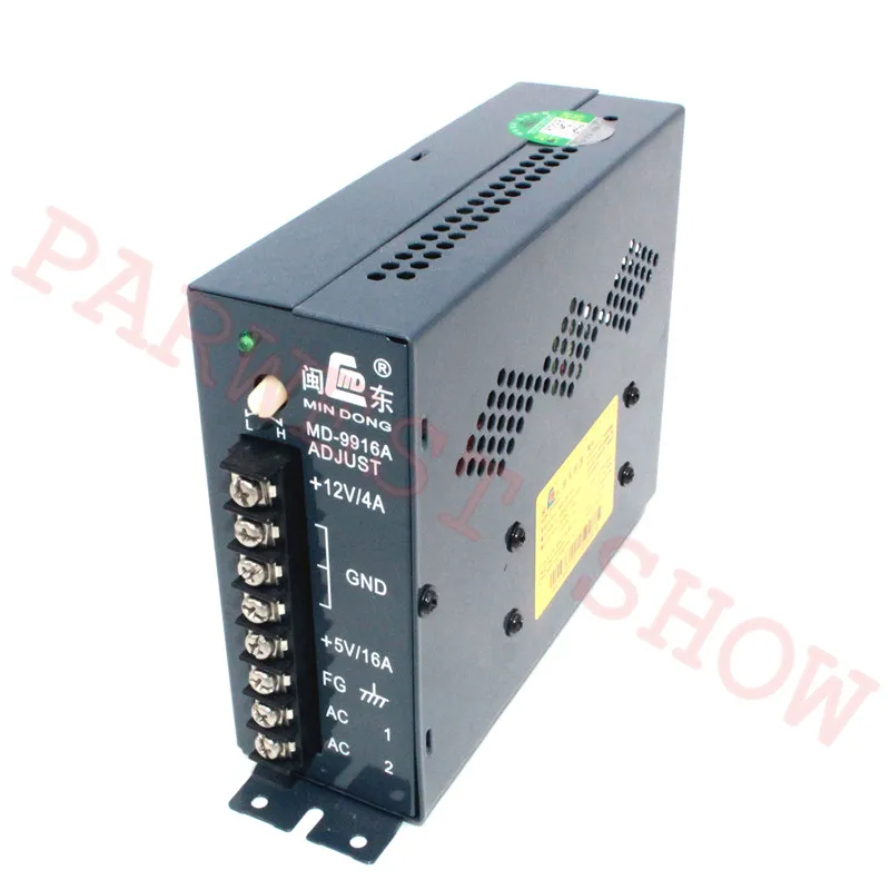 Free shipping MD-9916A output 5V/16A 12V/4A arcade game switching power supply for slot game machine Input 110/220V 50-60HZ
Free shipping MD-9916A output 5V/16A 12V/4A arcade game switching power supply for slot game machine Input 110/220V 50-60HZ
