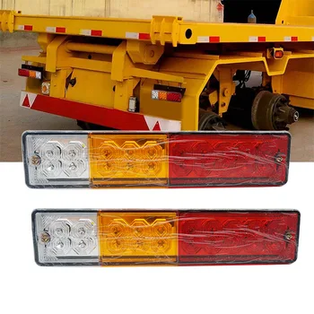 2PCS 12V 24V Waterproof 20 LEDS ATV Trailer Truck LED Tail Light Lamp Yacht Car Taillight Reversing Running Brake Turn Lights
2PCS 12V 24V Waterproof 20 LEDS ATV Trailer Truck LED Tail Light Lamp Yacht Car Taillight Reversing Running Brake Turn Lights