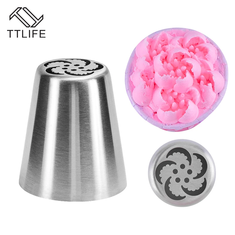 TTLIFE Stainless Steel Cake Nozzles DIY Icing Piping Nozzle Fondant Cake Decorating Mold Cake Pastry Baking Mould
TTLIFE Stainless Steel Cake Nozzles DIY Icing Piping Nozzle Fondant Cake Decorating Mold Cake Pastry Baking Mould