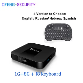 TX3 Mini Android 7.1 TV Box with I8 Keyboard 1+8G Amlogic S905W Quad-Core 2.4GHz WiFi 4K H.265 Set Top Box HDMI 1.4 Media Player
TX3 Mini Android 7.1 TV Box with I8 Keyboard 1+8G Amlogic S905W Quad-Core 2.4GHz WiFi 4K H.265 Set Top Box HDMI 1.4 Media Player