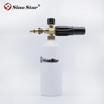 Snow Foam Lance with 1L Bottle G1/4"F/Brass nozzle/High Pressure Washer Parts (SS-FM1)
Snow Foam Lance with 1L Bottle G1/4"F/Brass nozzle/High Pressure Washer Parts (SS-FM1)