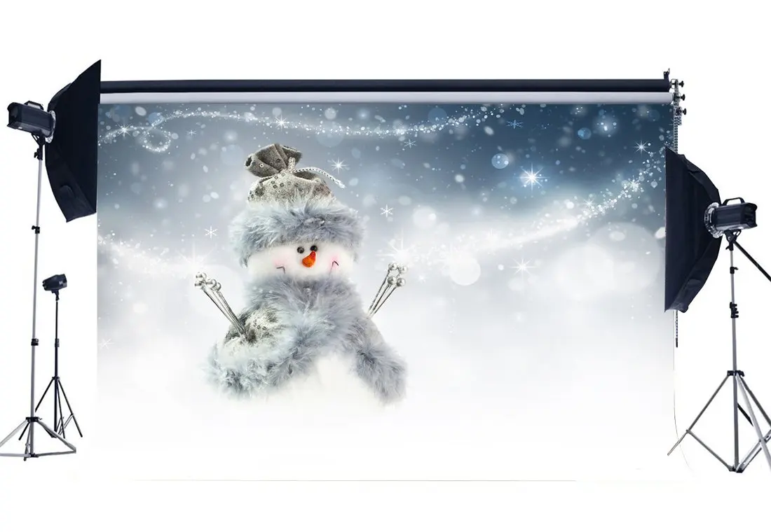 Photography Backdrop Merry Christmas Snowman Bokeh Halos Glitter Sequins Sparkle Spots Nature Winter Scene Background
Photography Backdrop Merry Christmas Snowman Bokeh Halos Glitter Sequins Sparkle Spots Nature Winter Scene Background