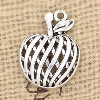 4pcs Charms Hollow Apple 38x29mm Antique Silver Color Plated Pendants Making DIY Handmade Tibetan Silver Color Jewelry
4pcs Charms Hollow Apple 38x29mm Antique Silver Color Plated Pendants Making DIY Handmade Tibetan Silver Color Jewelry