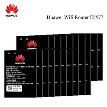 20Pcs/Lot HB824666RBC For Huawei E5577 WIFI Router Battery 3.8V 3000mAh Replacement Li-ion Battery Akku Factory Supply
20Pcs/Lot HB824666RBC For Huawei E5577 WIFI Router Battery 3.8V 3000mAh Replacement Li-ion Battery Akku Factory Supply