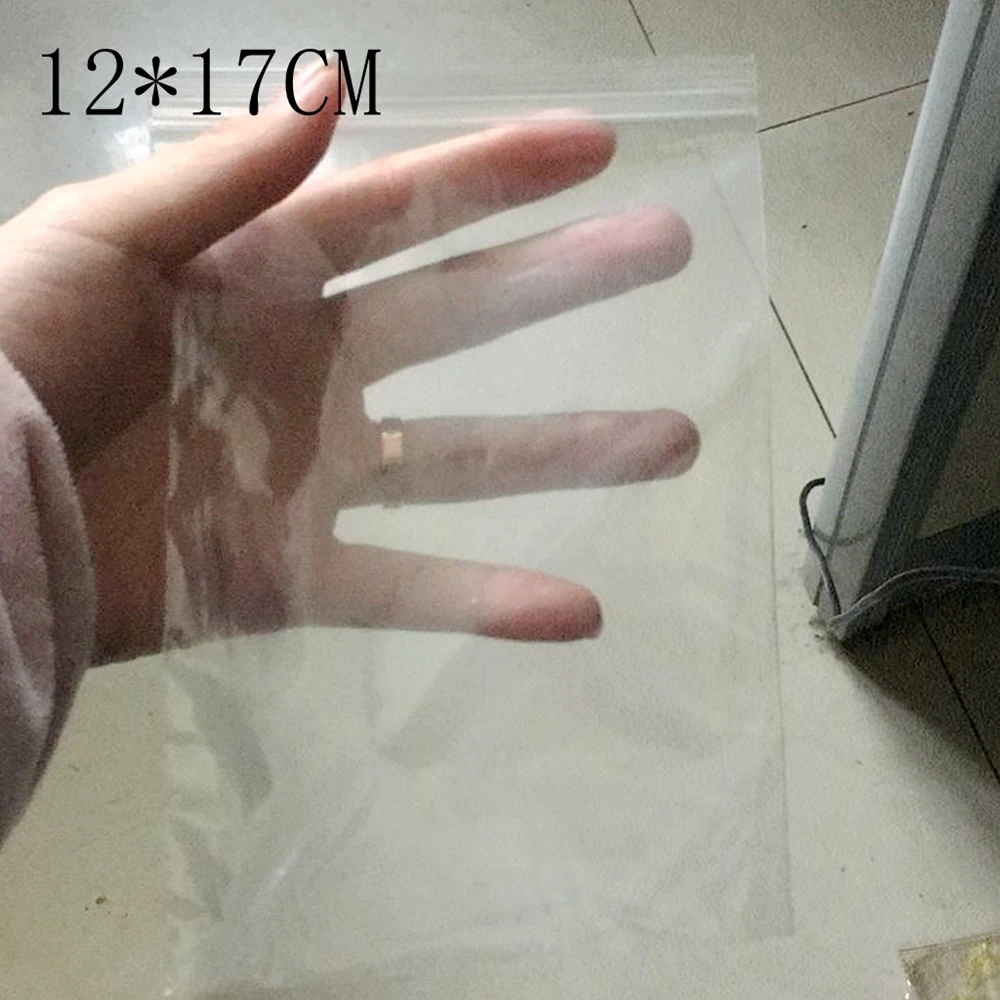 10Pcs/Lot 12*17CM Zip Lock Bags Clear Poly Bag Reclosable Plastic Baggies Gift Candy Package Gifts Bags/Pouches
10Pcs/Lot 12*17CM Zip Lock Bags Clear Poly Bag Reclosable Plastic Baggies Gift Candy Package Gifts Bags/Pouches