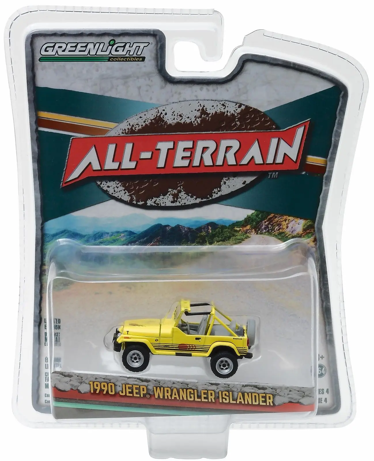 GL 1:64 ALL-TERRAIN 1990 Jeep Wrangler Islander alloy model Car Diecast Metal Toys Birthday Gift For Kids Boy
GL 1:64 ALL-TERRAIN 1990 Jeep Wrangler Islander alloy model Car Diecast Metal Toys Birthday Gift For Kids Boy