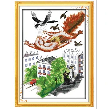 Cat's Fantasy Home Decor DIY Set Chinese Counted Cross Stitch Patterns Kit 11CT Printed On Canvas Painting Embroidery Cross Set
Cat's Fantasy Home Decor DIY Set Chinese Counted Cross Stitch Patterns Kit 11CT Printed On Canvas Painting Embroidery Cross Set