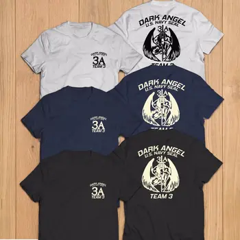New Mens Summe Print Short Sleeve T Shirt Free Shipping New Team Three 3 Us Navy Seal Dark Angel Army Special Force Tshirt Homme
New Mens Summe Print Short Sleeve T Shirt Free Shipping New Team Three 3 Us Navy Seal Dark Angel Army Special Force Tshirt Homme