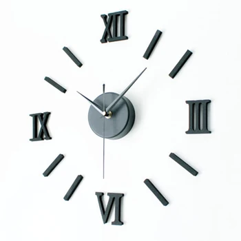 New Arrival Roman numerals Design sticker EVA 30CM-60CM kitchen wall clock large decorative 3d diy wall clock big clock
New Arrival Roman numerals Design sticker EVA 30CM-60CM kitchen wall clock large decorative 3d diy wall clock big clock