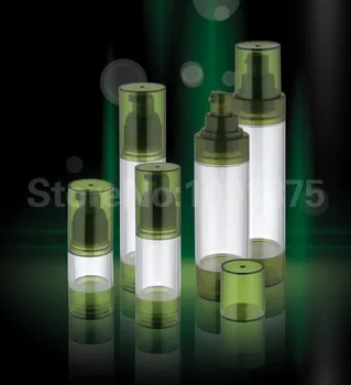 20pcs 15ml 30ml 50ml 80ml 100ml green plastic airless pump bottle for lotion/emulsion/serum/liquid foundation essence cosmetic
20pcs 15ml 30ml 50ml 80ml 100ml green plastic airless pump bottle for lotion/emulsion/serum/liquid foundation essence cosmetic