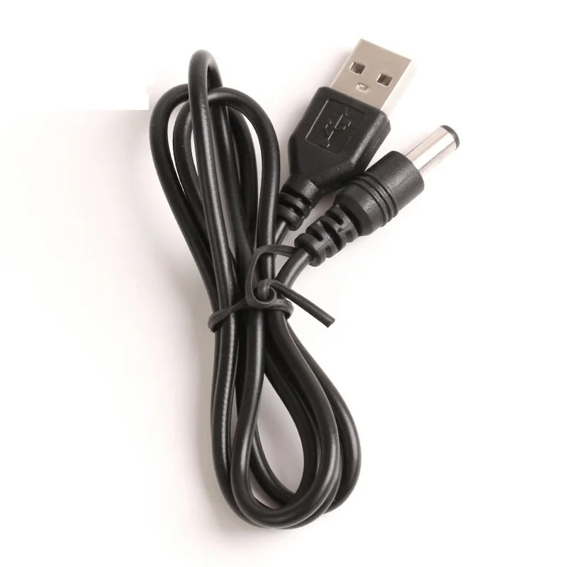 1000 шт. в партии высококачественный медный кабель питания с 1 м USB на DC 5 5*2 мм провод
