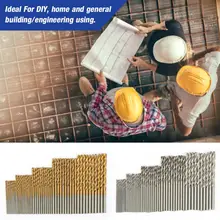100pcs Titanium Coated & White Drill Bit Set High Speed Steel Twist Drill Bits Diamond Drill extrator de parafuso
100pcs Titanium Coated & White Drill Bit Set High Speed Steel Twist Drill Bits Diamond Drill extrator de parafuso