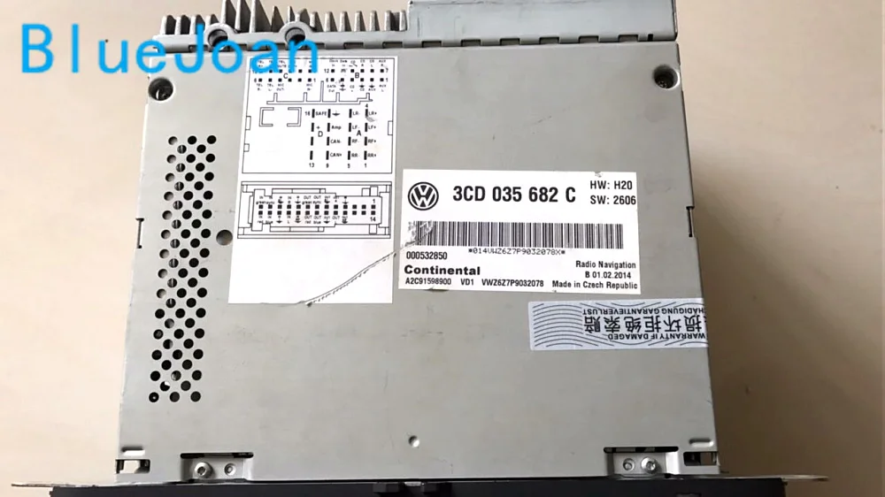 Original RNS510 LED SERIES 6CD CD PLAYER Radio Navigation 3CD 035 682 C 3CD035682C A2C91598900 for VW Golf Passat Skoda RNS510
Original RNS510 LED SERIES 6CD CD PLAYER Radio Navigation 3CD 035 682 C 3CD035682C A2C91598900 for VW Golf Passat Skoda RNS510