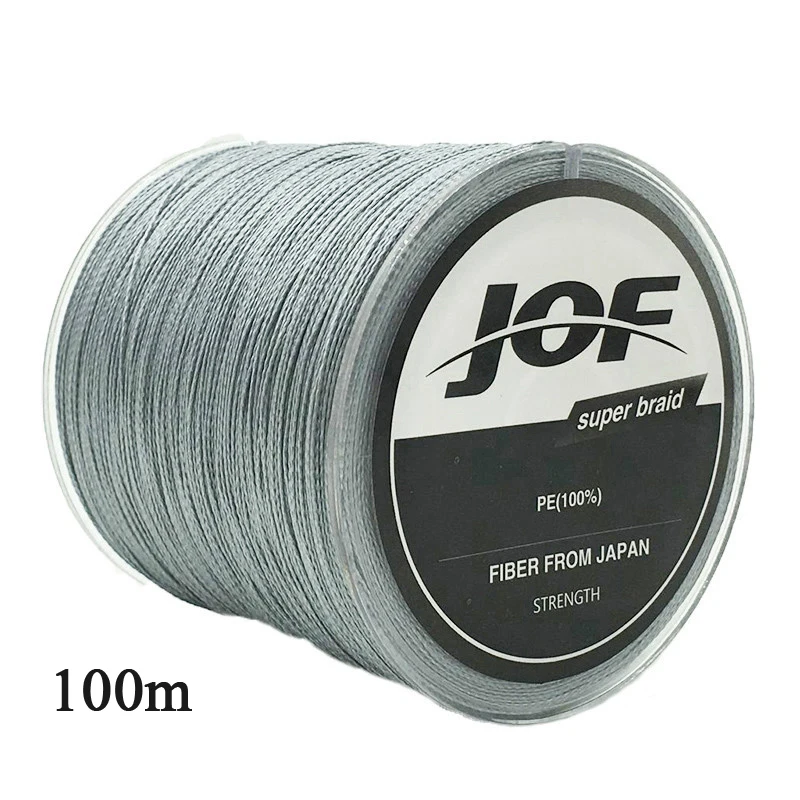 JOF Fishing Line 8 Stands 100M PE Braided Fishing Line 20LB 30LB 200LB Multifilament Strong Braided Fishing Line 8 Colors
JOF Fishing Line 8 Stands 100M PE Braided Fishing Line 20LB 30LB 200LB Multifilament Strong Braided Fishing Line 8 Colors