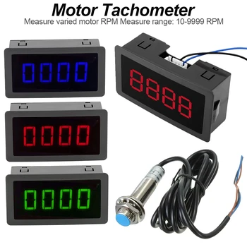 4 Digit Tachometer RPM Speed Meter with Blue/Green/Red LED Tachometer RPM Speed Meter 10-9999RPM Hall Proximity Switch Sensor NP
4 Digit Tachometer RPM Speed Meter with Blue/Green/Red LED Tachometer RPM Speed Meter 10-9999RPM Hall Proximity Switch Sensor NP
