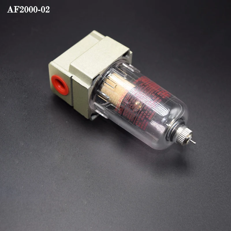 1 Pcs New Air Compressor AF2000 AF2000-02 Water Moisture Trap Filter Separator Pneumatic Components Moisture Separator
1 Pcs New Air Compressor AF2000 AF2000-02 Water Moisture Trap Filter Separator Pneumatic Components Moisture Separator