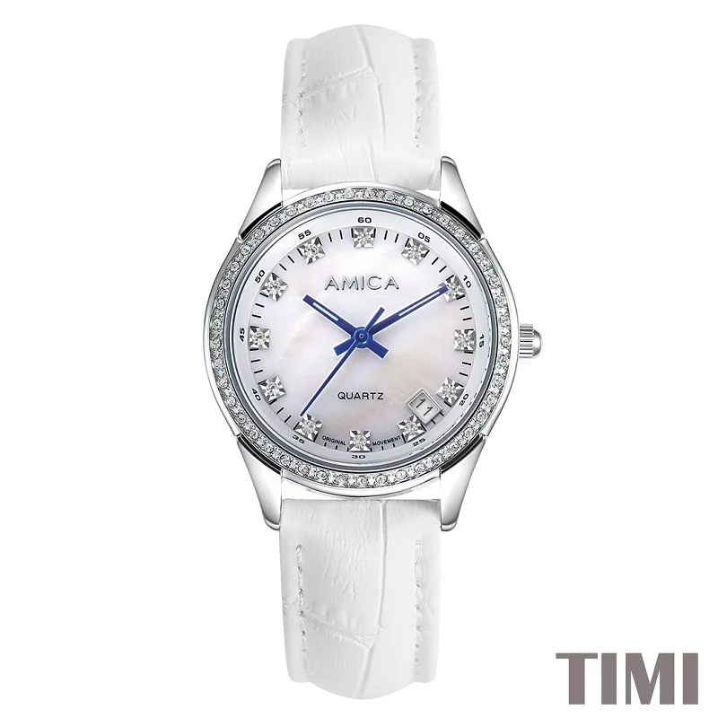 AMICA NEW FASHION 2017 FULL STEEL WHITE WATCHBAND SLIVER SURFACE BLUE POINTER WOMENS QURATZ WATCH LADYS WATCH A7-6
AMICA NEW FASHION 2017 FULL STEEL WHITE WATCHBAND SLIVER SURFACE BLUE POINTER WOMENS QURATZ WATCH LADYS WATCH A7-6