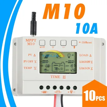 10A Solar Charge controller 12V solar Panel battery charger control LCD display dual timer function M10 250w solar panels M 10
10A Solar Charge controller 12V solar Panel battery charger control LCD display dual timer function M10 250w solar panels M 10