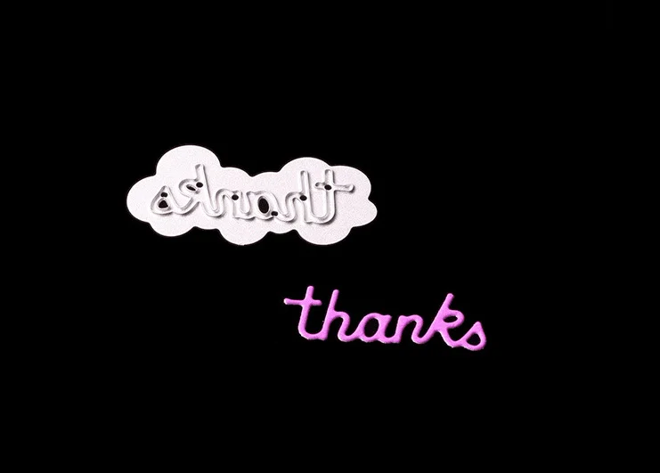 Metal thanks Cutting Dies Stencils for DIY Scrapbooking/photo album Decorative Embossing DIY Paper Cards
Metal thanks Cutting Dies Stencils for DIY Scrapbooking/photo album Decorative Embossing DIY Paper Cards