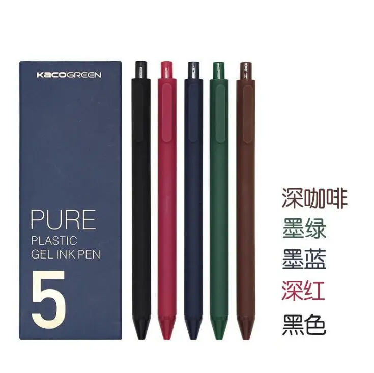 5pc/set Original Xiaomi Kaco 0.5mm MI Kaco Ballpoint Core Durable Signing pen Refill Black Blue Red Green Colourful Ink
5pc/set Original Xiaomi Kaco 0.5mm MI Kaco Ballpoint Core Durable Signing pen Refill Black Blue Red Green Colourful Ink