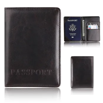 Fashion Black PU Leather Passport Holder Protector Wallet Business Card Soft Passport Cover Black 2019 Card Holder
Fashion Black PU Leather Passport Holder Protector Wallet Business Card Soft Passport Cover Black 2019 Card Holder