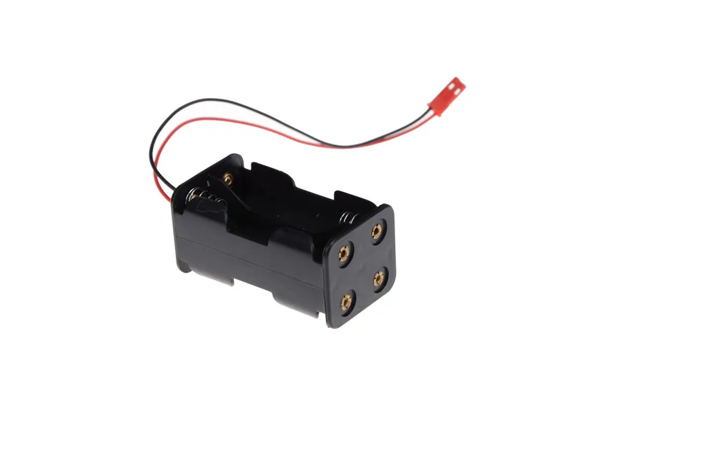 Receiver Battery Pack Case Box 4 x AA JST Connector Battery Insert Compartment for 1/8 1/10 1/16 RC Hobby Model Nitro Car HSP
Receiver Battery Pack Case Box 4 x AA JST Connector Battery Insert Compartment for 1/8 1/10 1/16 RC Hobby Model Nitro Car HSP