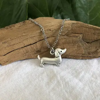 Wholesale vintage Dachshund Dog Pendant necklace for women Weiner Dog Breed Jewelry trendy Pet necklace Gift for Friend
Wholesale vintage Dachshund Dog Pendant necklace for women Weiner Dog Breed Jewelry trendy Pet necklace Gift for Friend