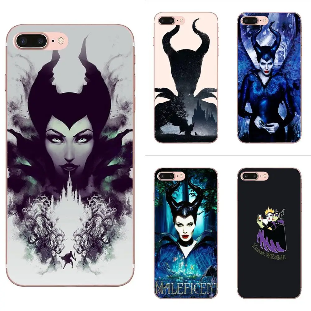 

TPU Art Print The Witch Maleficent Fashion For Galaxy J1 J2 J3 J330 J4 J5 J6 J7 J730 J8 2015 2016 2017 2018 mini Pro