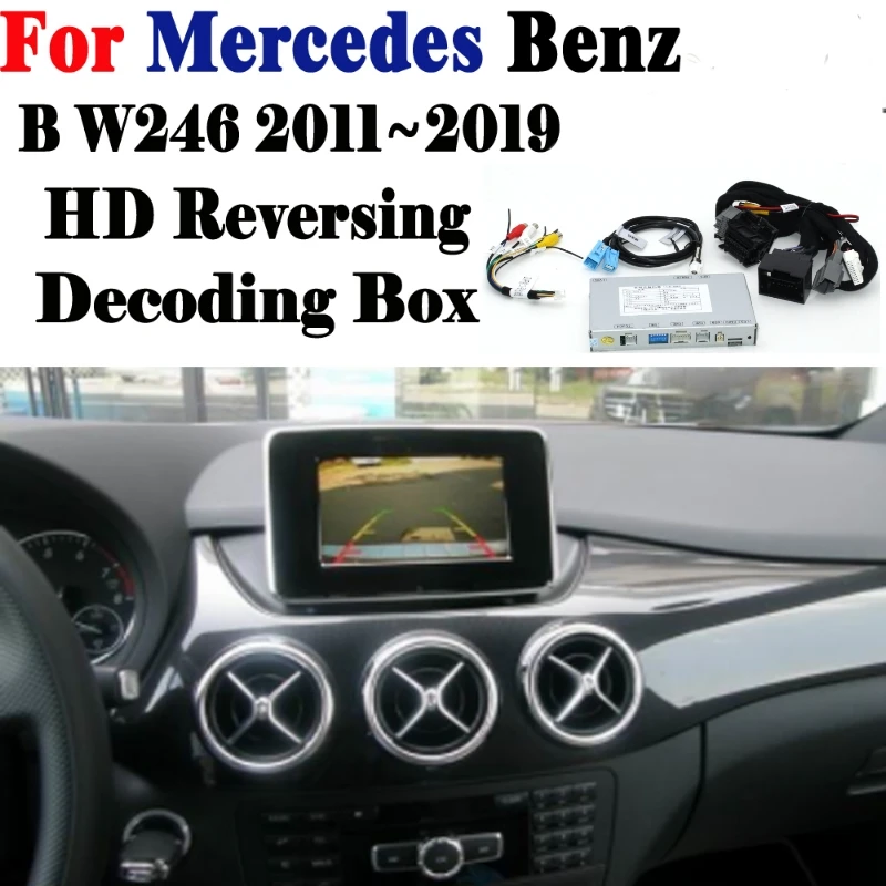 Front Rear Camera For Mercedes Benz B W246 2011~2019 Adapter Original Screen upgrade Display backup Camera Digital Decoder
Front Rear Camera For Mercedes Benz B W246 2011~2019 Adapter Original Screen upgrade Display backup Camera Digital Decoder