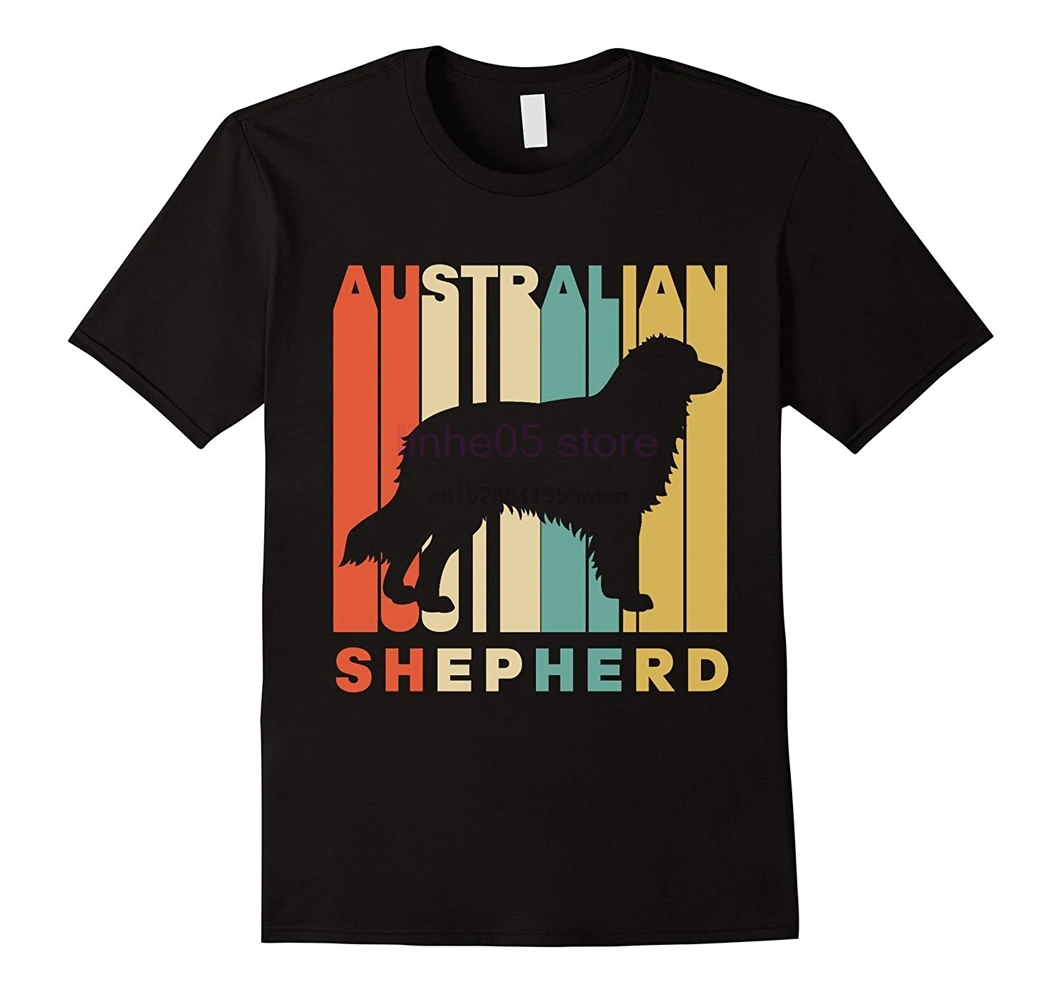 2019 Vintage Style Australian Shepherd Silhouette T Shirt New Fashion men Short Sleeve men T Shirt 2019 Summer Cotton
2019 Vintage Style Australian Shepherd Silhouette T Shirt New Fashion men Short Sleeve men T Shirt 2019 Summer Cotton