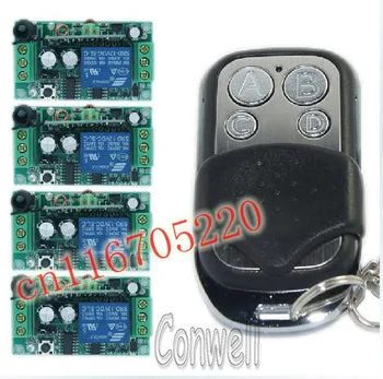HOT DC12V 10A RF Door Access Remote Control Switch System LED/Light Lamp Power Remote Control System Mini 4 Receiver Transitter
HOT DC12V 10A RF Door Access Remote Control Switch System LED/Light Lamp Power Remote Control System Mini 4 Receiver Transitter