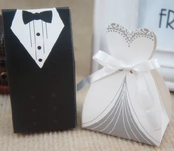 Free shipping 2000pcs Bride and Groom Suit wedding candy boxes sweet box Favor Boxes Gift box wedding Gift Favors with Ribbon
Free shipping 2000pcs Bride and Groom Suit wedding candy boxes sweet box Favor Boxes Gift box wedding Gift Favors with Ribbon