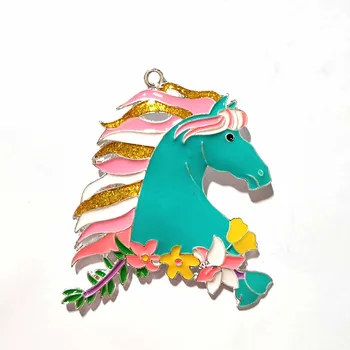 Factory Custom Alloy Pendants Unicorn Charm Jewelry Accessories Wholesale For Kids Children Chunky Bead Necklace Making 100pcs
Factory Custom Alloy Pendants Unicorn Charm Jewelry Accessories Wholesale For Kids Children Chunky Bead Necklace Making 100pcs