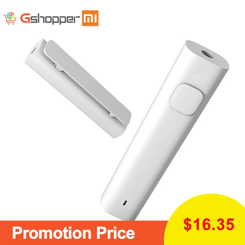 Original Xiaomi Bluetooth 4.2 Audio Receiver Wireless Adapter Professional Amplifier Chip Built-in Battery Dual-link Connection
Original Xiaomi Bluetooth 4.2 Audio Receiver Wireless Adapter Professional Amplifier Chip Built-in Battery Dual-link Connection
