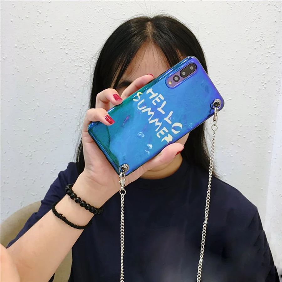 For huawei P20 pro mate 10 pro honor 10 nova 3 case cover blue ray relief with shoulder chain soft silicon phone bag Ritozcas
For huawei P20 pro mate 10 pro honor 10 nova 3 case cover blue ray relief with shoulder chain soft silicon phone bag Ritozcas