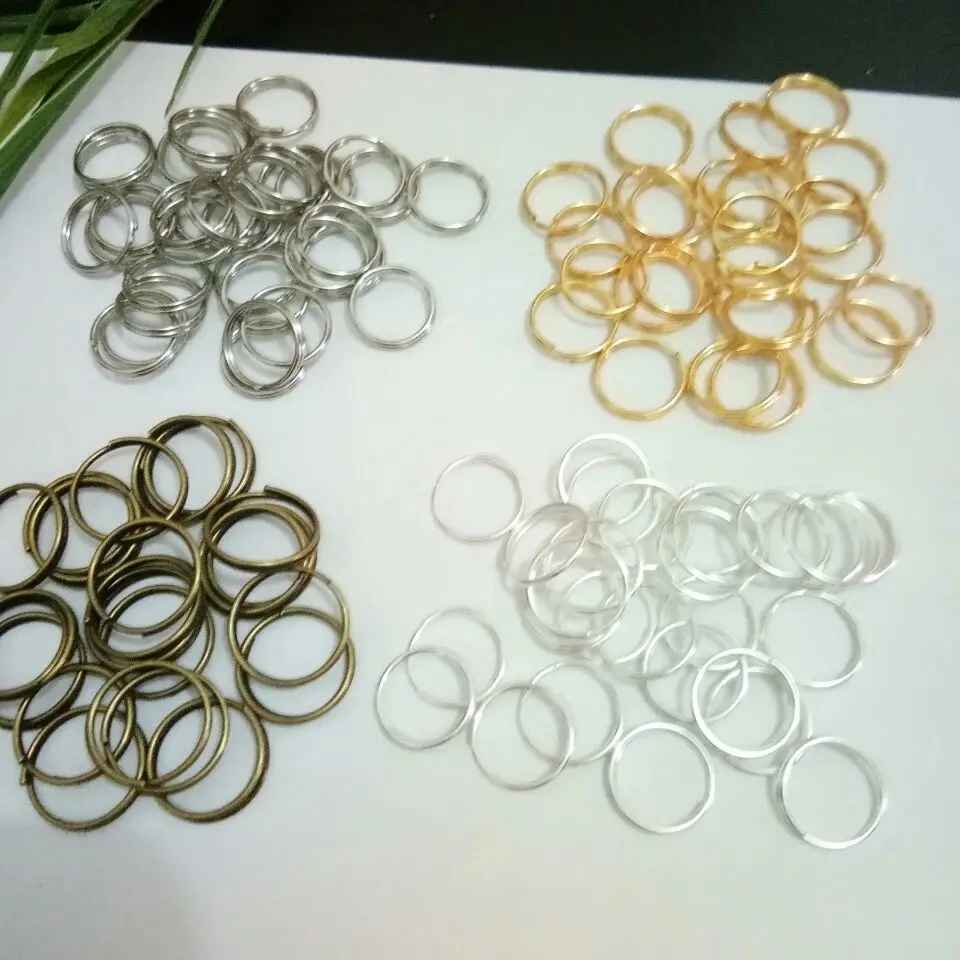 Hot200pcs 5 6 8 10 mm Double Layer Metal Open Jump Rings Split Rings DIY Bracelet Necklace Key Chains Jewelry Findings Connector
Hot200pcs 5 6 8 10 mm Double Layer Metal Open Jump Rings Split Rings DIY Bracelet Necklace Key Chains Jewelry Findings Connector
