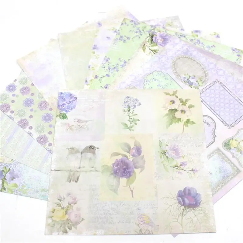VYUTXA 12pcs 6" Single-side Flowers Pattern creative papercraft art paper handmade scrapbooking kit set books
VYUTXA 12pcs 6" Single-side Flowers Pattern creative papercraft art paper handmade scrapbooking kit set books