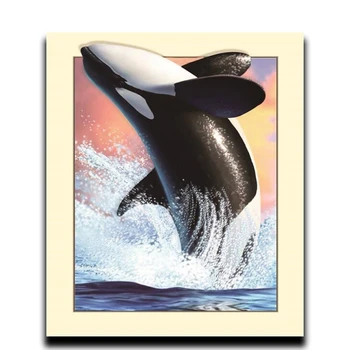 DIY Diamond painting handicraft icons 3d square mosaic embroidery full rhinestones Paintings present Dolphin jumping
DIY Diamond painting handicraft icons 3d square mosaic embroidery full rhinestones Paintings present Dolphin jumping