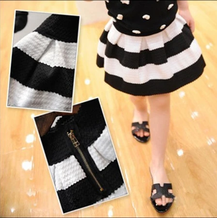 baby girls skirt kids children black white strip Girls Skirts 0330 sylvia 42525755520
baby girls skirt kids children black white strip Girls Skirts 0330 sylvia 42525755520