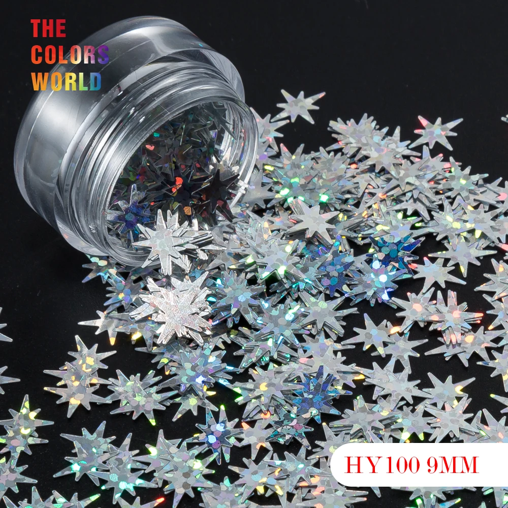 Exploding Stars Shape 12 Kinds Color 9MM Nail Glitter For Nail Art Decoration Makeup Face Painting Nail Gel And DIY Decoration
Exploding Stars Shape 12 Kinds Color 9MM Nail Glitter For Nail Art Decoration Makeup Face Painting Nail Gel And DIY Decoration