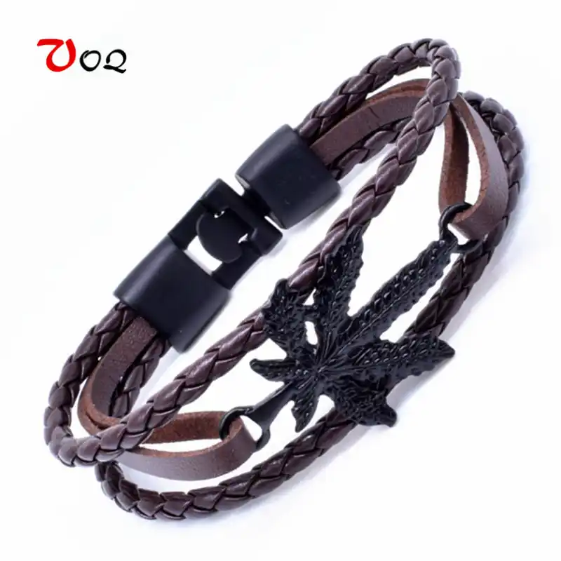 leather friendship bracelets