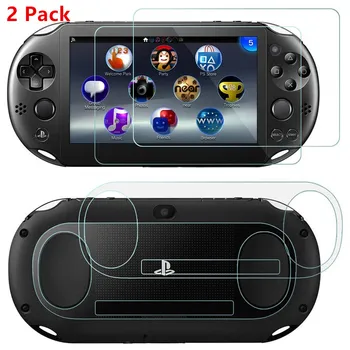2 x Tempered Glass Front Screen Protector + HD Clear Crystal PET Back Protective Film For PS Vita PSV 2000 PlayStation Vita 2000
2 x Tempered Glass Front Screen Protector + HD Clear Crystal PET Back Protective Film For PS Vita PSV 2000 PlayStation Vita 2000