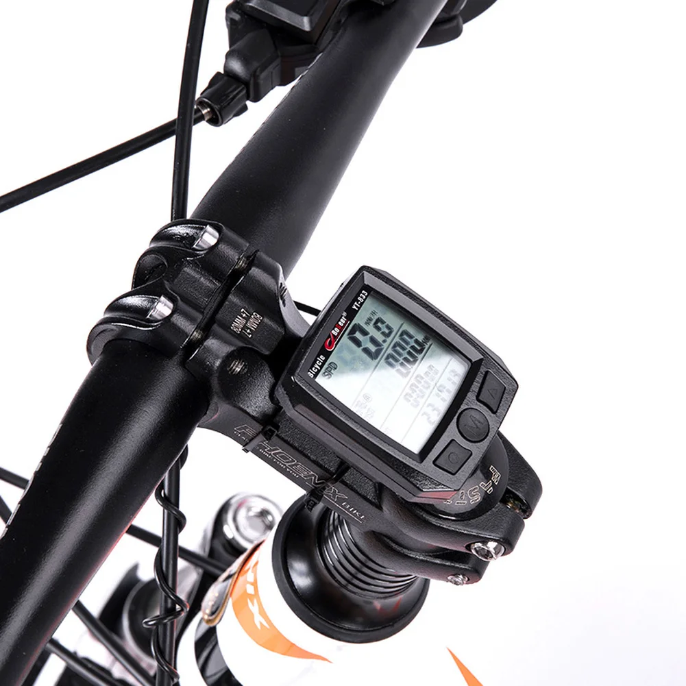 Bicycle Computer Wireless Bike Computer Speedometer Digital Odometer Stopwatch Thermometer LCD Backlight Rainproof Black
Bicycle Computer Wireless Bike Computer Speedometer Digital Odometer Stopwatch Thermometer LCD Backlight Rainproof Black