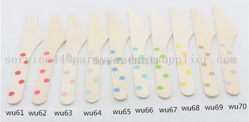 Free Shipping Small Order 200pcs 6.5'' 16.5cm Polka Dot Striped Chevron Wooden Cutlery Wedding Birthday Party Wooden Knife
Free Shipping Small Order 200pcs 6.5'' 16.5cm Polka Dot Striped Chevron Wooden Cutlery Wedding Birthday Party Wooden Knife