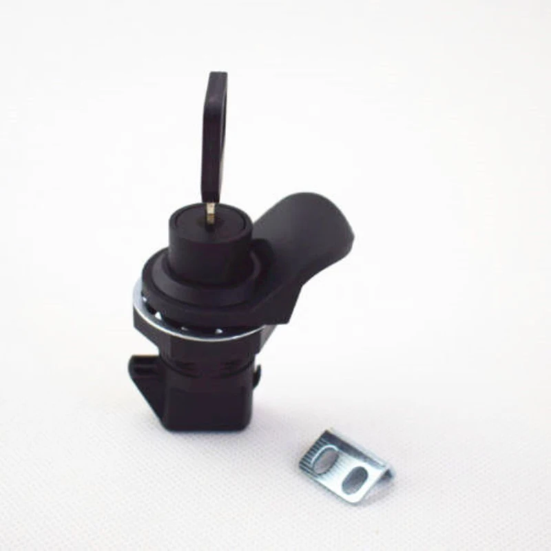 2PCS Push Button Latch Replacement Southco 93-303 Glovebox Lock Boat ABS Black