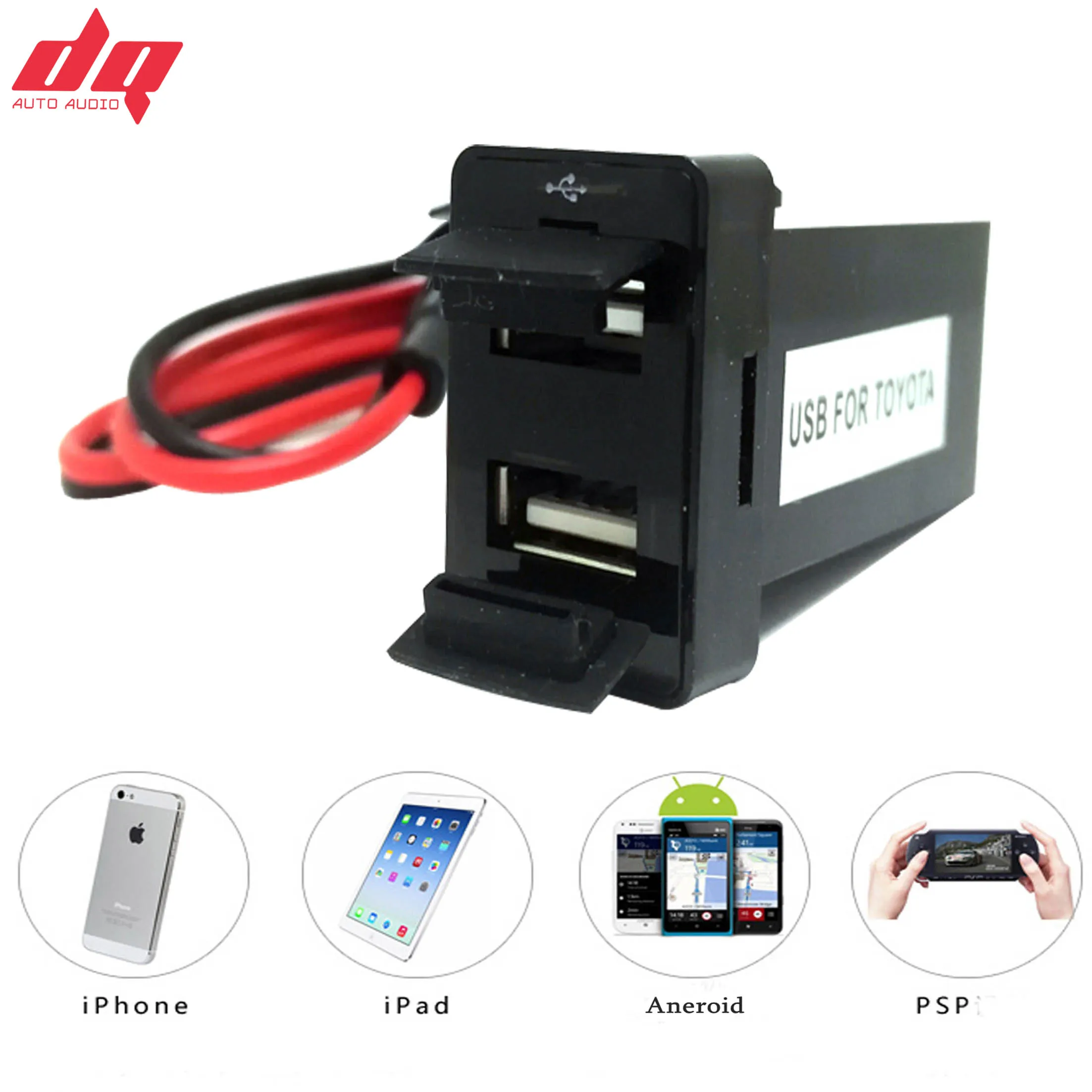 Special Dual 2 Port USB Car Charger for TOYOTA VIGO Dewtreetali New 2.1A Dual USB Socket Fuse Cell Phone Charger Audio Input
Special Dual 2 Port USB Car Charger for TOYOTA VIGO Dewtreetali New 2.1A Dual USB Socket Fuse Cell Phone Charger Audio Input