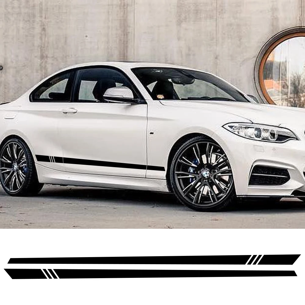 2pcs Car Sticker Long Stripe Auto Side Skirts Decals Vinyl Film For Audi BMW Ford Volkswagen Toyota Renault Peugeot Mercedes Honda Universal Car Tuning Accessories
2pcs Car Sticker Long Stripe Auto Side Skirts Decals Vinyl Film For Audi BMW Ford Volkswagen Toyota Renault Peugeot Mercedes Honda Universal Car Tuning Accessories