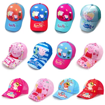 Peppa Pig Hat Headdress Breathable Block The Sun Cool Summer Baseball Cap Cotton Year Old Anime Figures Action Figures Gift toys
Peppa Pig Hat Headdress Breathable Block The Sun Cool Summer Baseball Cap Cotton Year Old Anime Figures Action Figures Gift toys